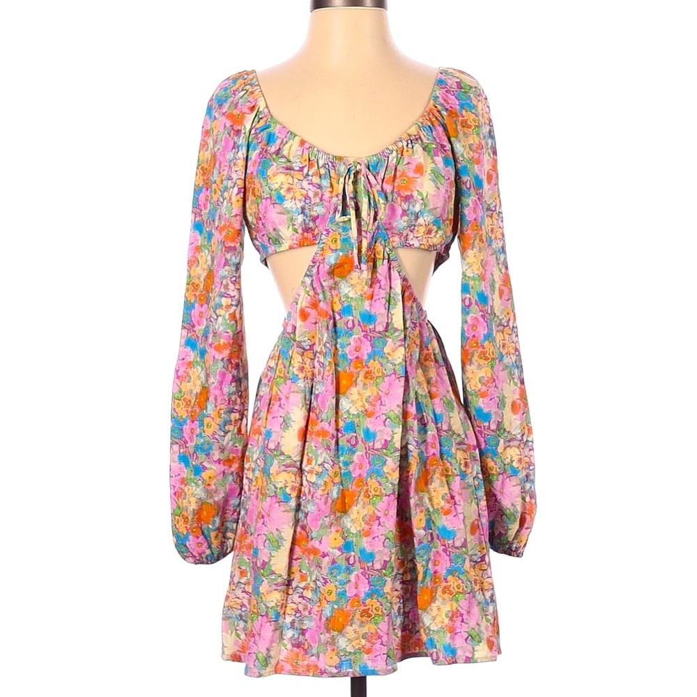 Wild Fable Dress Open Cut Out Waist